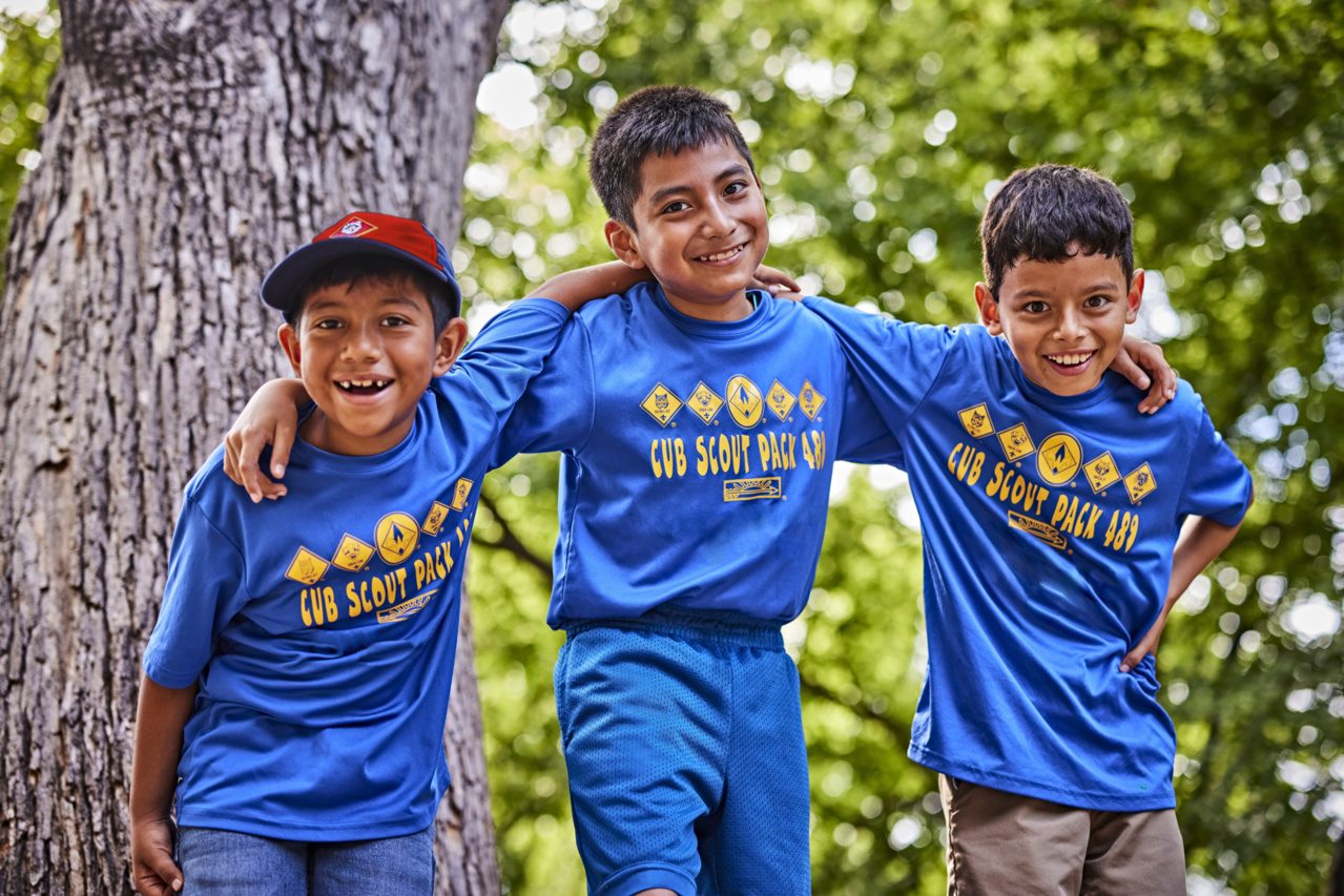 Raising the flag at the opening of a meeting.